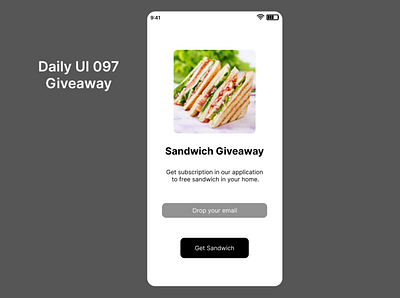 Giveaway dailyui dashboard design education figma food giveaway ui ux