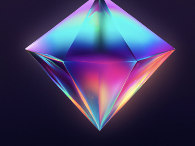 Iridescent Diamond