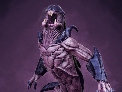 Rek'Sai from League of Legends 3d character character art character design creature creature design league of legends monster monster design nft photoshop relistic relistic 3d relistic design zbrush