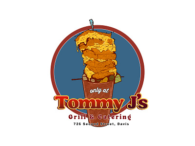 Tommy J's – Bloody Mary T-shirt Design (Back Side)