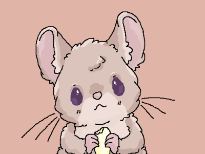 Chibi Mouse adorable animal chibi cute food mouse request