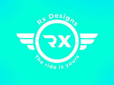 Rx-Designs Cycle Logo branding cycle logo graphic design logo rx logo ui
