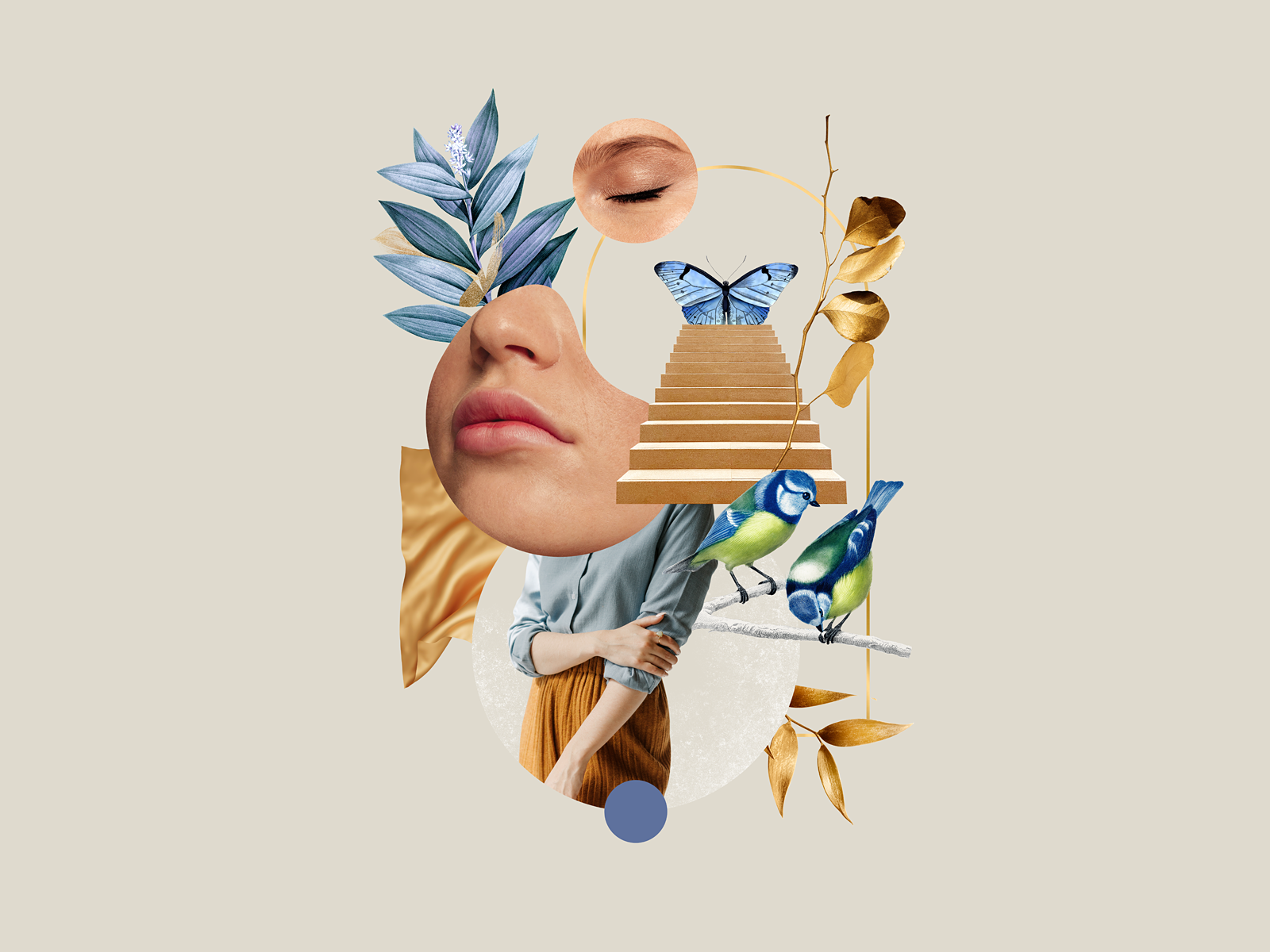 Dreamer - Digital Collage By House Of Vision On Dribbble