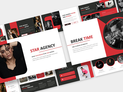 CREATIVE AGENCY PRESENTATION TEMPLATE agency creative agency design powerpoint presentation template