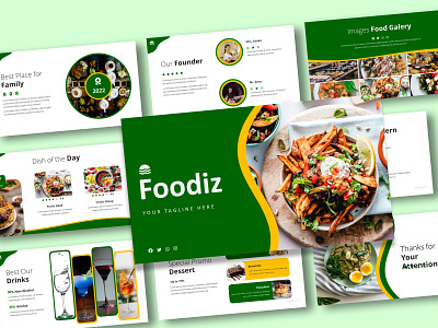 Food & Bavarage Presentation Template