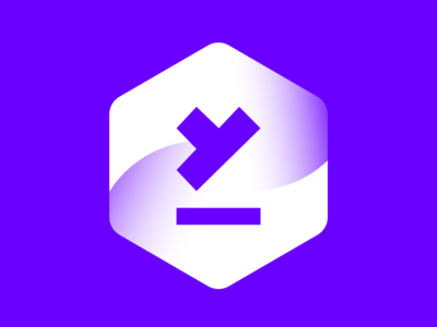 fandub project logo branding design flat icon logo vector