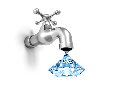 Water Day ! ad advertisement advertising art branding concept creative design diamond graphic design water