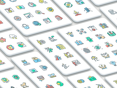 Icon Pack analysis business business icons development ecommerce education icon icon pack icon package icon set icons internet marketing media network optimization pack science search seo