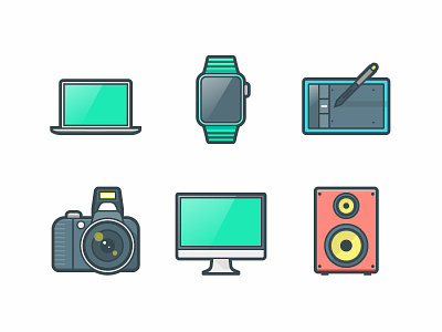 Devices and Gadgets Icons