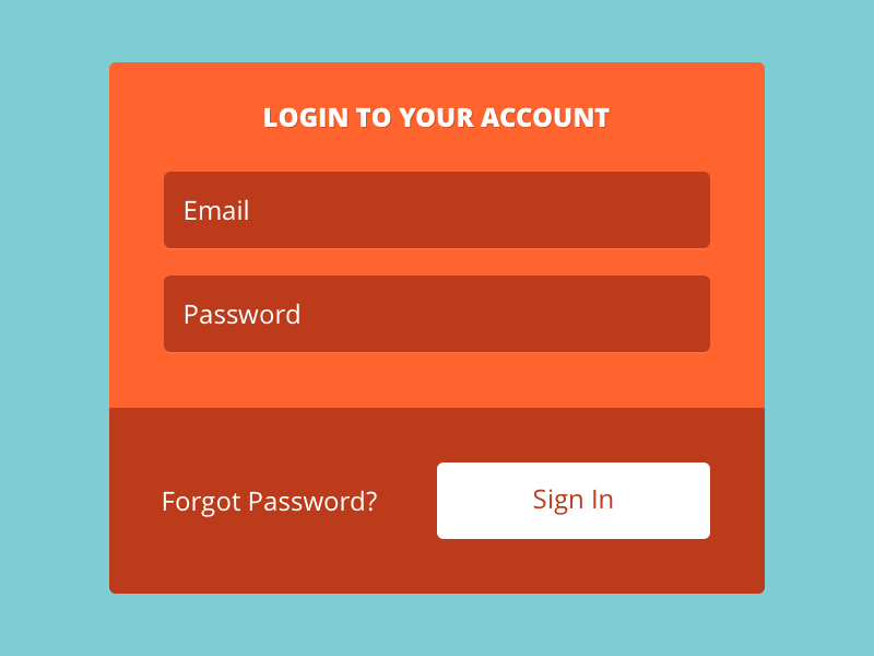Login Form (free psd) free psd loader login form sign in