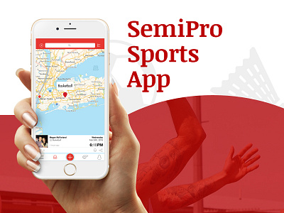 SemiPro Sports App android app ios app sports app uiux