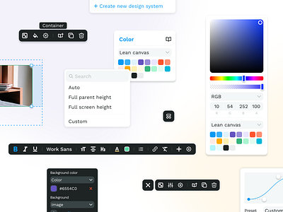 WeWeb • Cube Design system