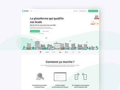 Landing page Pinpo