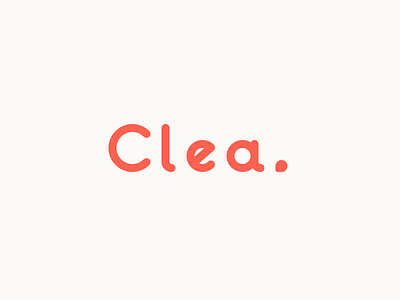 Clea logo - exploration brand branding design identity logo software typography ui