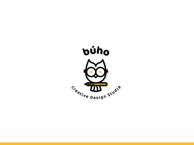 Búho | Creative Design Studio (Logo Design) graphic design illustration logo mascot