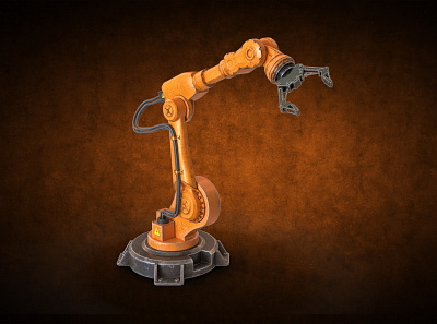 3D Robotic Arm Industrial Manipulator 3d 3dbazooka arm design industrial manipulator robotic