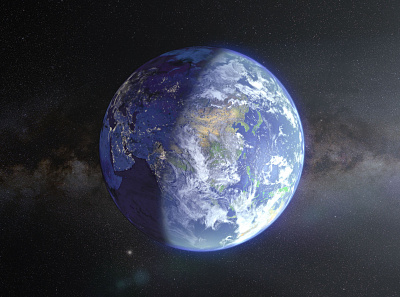 The Earth 3d 3dbazooka earth space