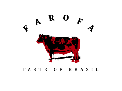 Farofa - Brazilian Restaurant [Logo Proposal] food lettering logo logotype