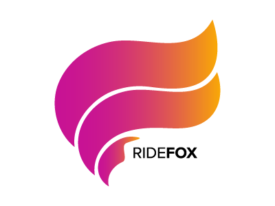 Redesign Ridefox dribbble graphic design logo visual