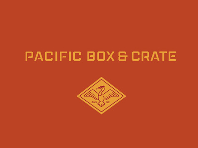 Logo and Logo Mark, Pacific Box & Crate
