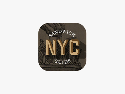 NYC Sandwich Guide App Icon, 02