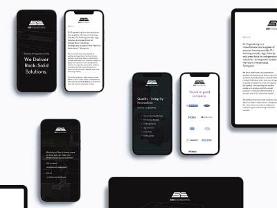 Branding - Siri Engineering branding logo ui website