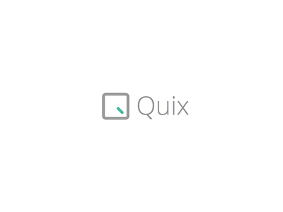 Quix Rebrand branding logo lorddarq quix