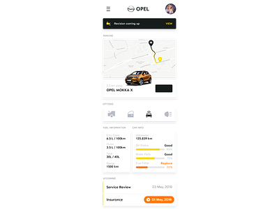 myOpel redesign companion app mokka opel studio