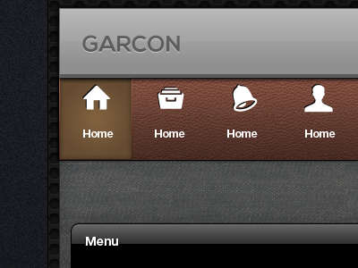 Garcon mobile interface