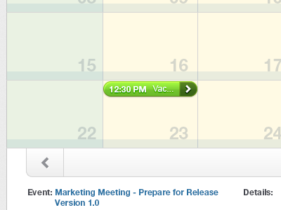 calendar view apps interaction ui design ux