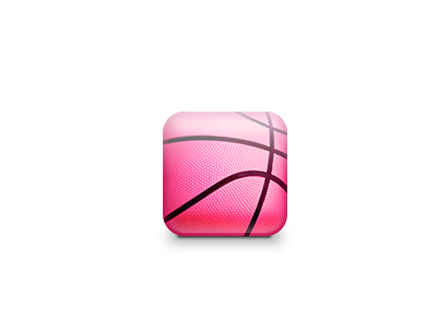 Dribble icon app icon logo