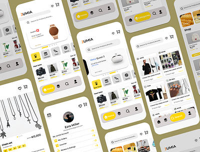 Jumia Redesign app jumia redesign ui ux