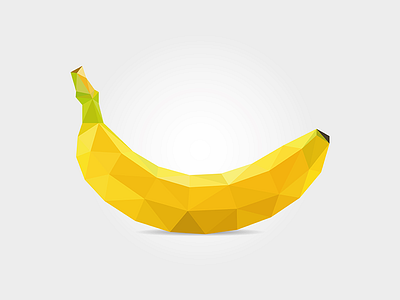 Polygonal Banana