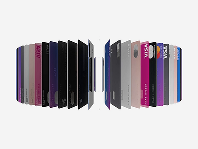 Customized Revolut Cards 3d 3d modeling animation app bank app bank card banking c4d cards cinema 4d metal metal card obj order physical card plastic revolut