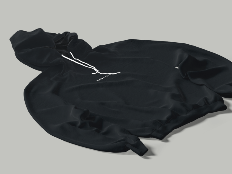 Revolut Hoodie hoodie typography type design print merchant merch design merch marketing fashion brending brutalism revolut