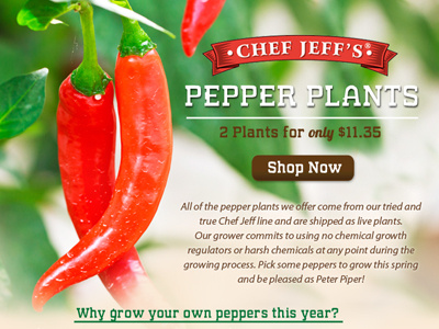 Peppers - Chef Jeff email html peppers vegetables