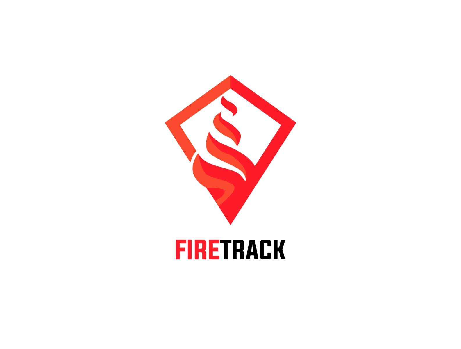 FIRE TRACK LOGO by Kemas Saputro on Dribbble