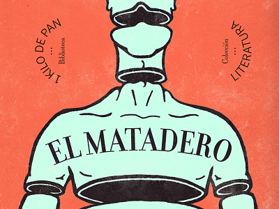 Matadero book collection cover design editorial illustration