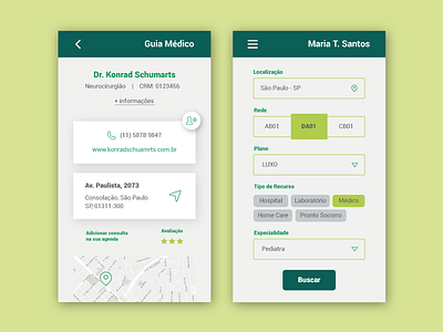 Health care app app doctor form green health health care hospital ui ui ux