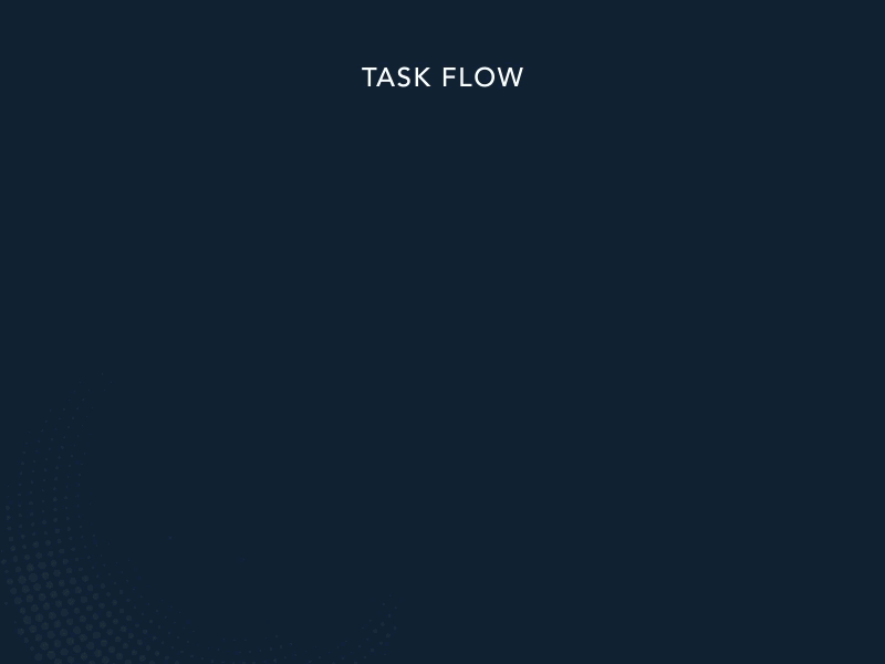 Task Flow 2d after effects animation flow flow chart gif motion graphics task flow user flow ux