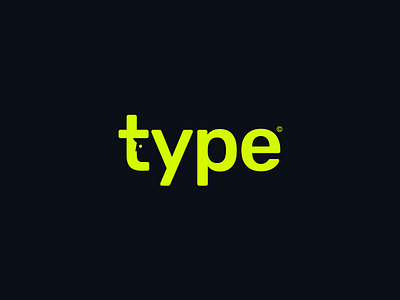 Typeface branding design flat graphic design illustration logo vector