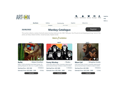 Artion Website