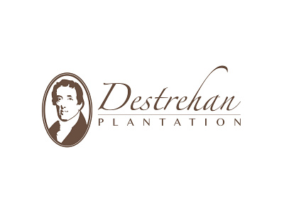 Destrehan Plantation Logo brand identity digital design illustration logo logo design logos vector