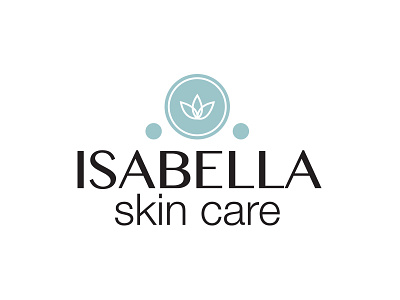 Isabella Skin Care Logo brand identity digital design illustration logo logo design logos vector