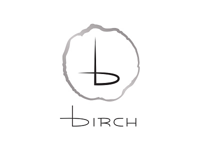 Birch Logo brand brand identity branding case goods chic digital design furniture illustration logo logo design luxury organic