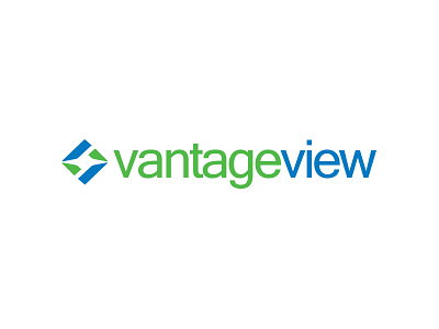 Vantageview Logo brand identity digital design equipment illustration industrial logo logo design logos process automation