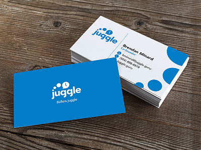 Juggle Business Card by Del Mauricio for Aesphi on Dribbble