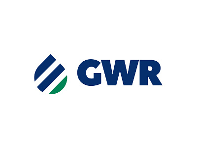 GWR - Stormwater Logo Concept engineering logo design rain rain drop stormwater surface runoff water