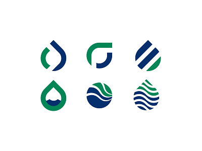 GWR - Stormwater Logo - Icon Exploration engineering logo design rain rain drop stormwater surface runoff water