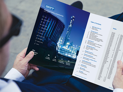 Industrial Catalog Table of Content Design